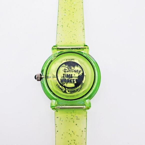 Disney Tinker Bell Green Sparkle Watch Time Works - Picture 5 of 9